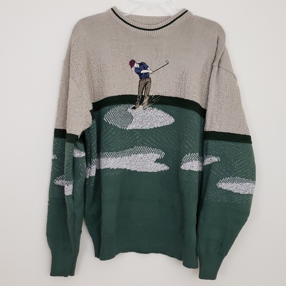 Shanandoa Other - Shanandoa Golf Theme Sweater XL